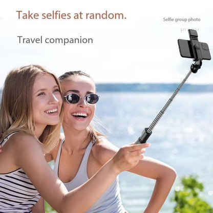 3-in-1 Selfie Stick Tripod with LED Fill Light & Bluetooth Remote